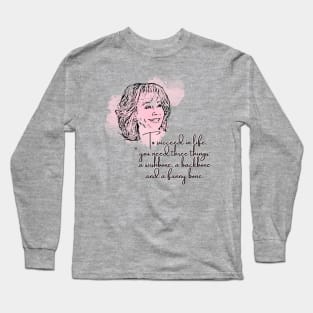 wise words of reba Long Sleeve T-Shirt